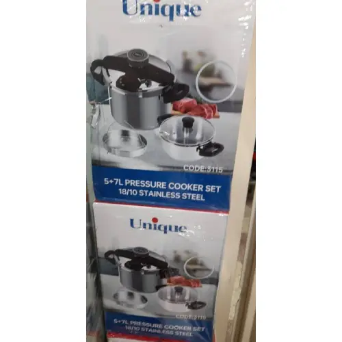 پخش زود پز ۲قلو استیل مدل 3115 کد E1322 تک و عمده