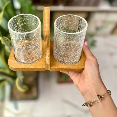 جا قاشقی دو قلو آبگز تک و عمده کد B395