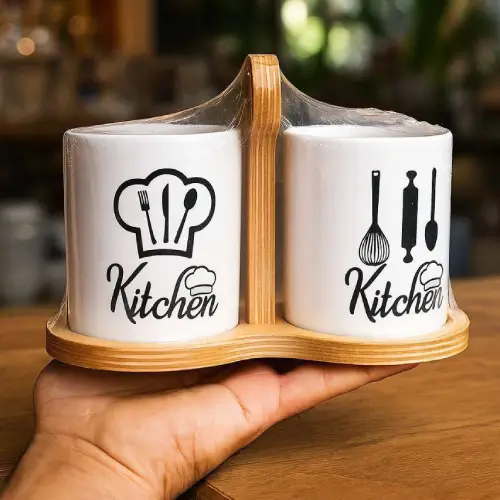 پخش جا قاشقی دو قلو تک و عمده کد B414