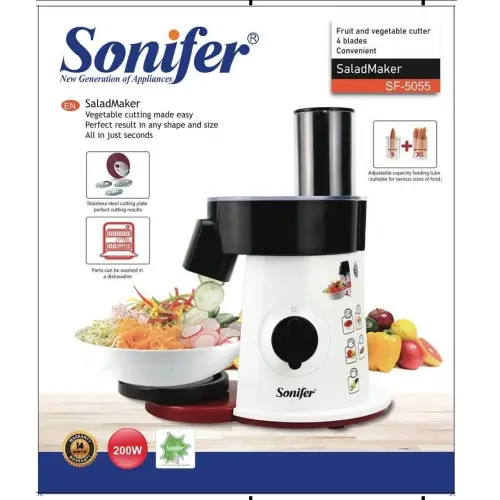 سالاد ساز برقی سونیفر مدل SF5505 کد E1333 تک و عمده {alt}