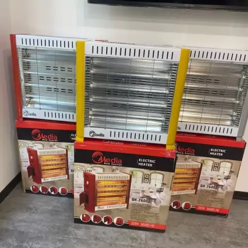 بخاری فن دار مدیا مدل 6 شعله  تک و عمده کد R081