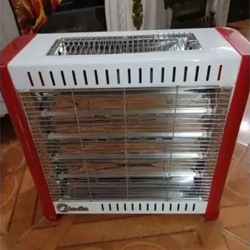 پخش بخاری فن دار مدیا مدل 6 شعله تک و عمده کد R082