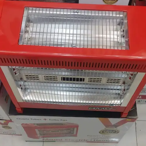 بخاری برقی ۶ شعله فن دار مدل آرامیس ماد الکتریک تک و عمده کد R087