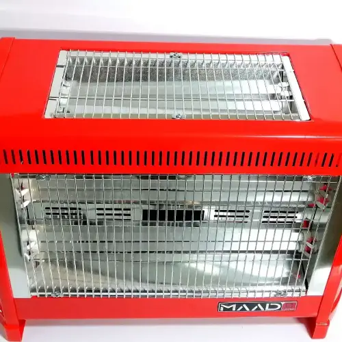 بخاری برقی ۶ شعله فن دار مدل آرامیس ماد الکتریک تک و عمده کد R087