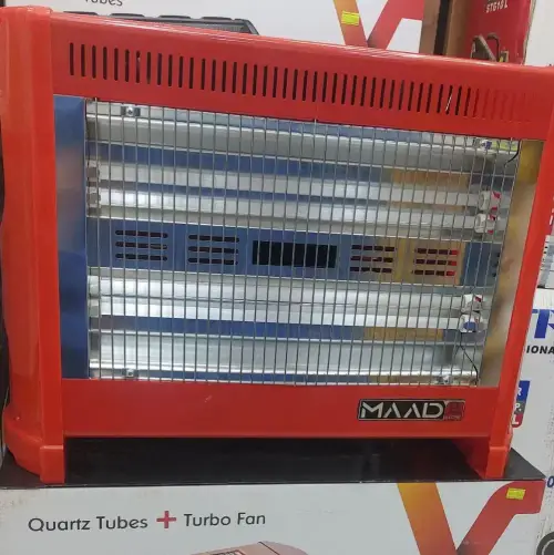 پخش بخاری برقی ۶ شعله فن دار مدل آرامیس ماد الکتریک تک و عمده کد R088