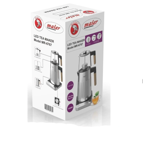 پخش چای ساز و دمنوش ساز مایر مدل 6767 تک و عمده کد Z2314