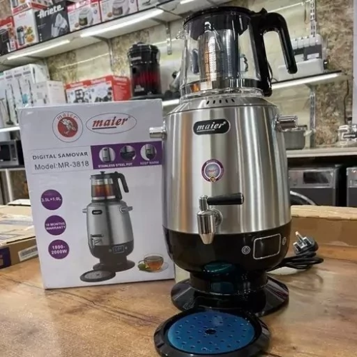 خرید سماور برقی ۳.۵ لیتر مایر مدل MR3818  تک و عمده کد Z2317