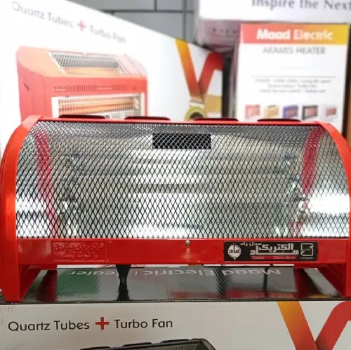 پخش بخاری برقی ماد الکتریک مدل راد 3 شعله تک و عمده کد R090