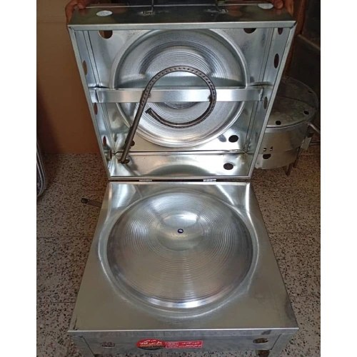 خرید تنور گازی گرگان بهشتی سایزبزرگ مربع تک و عمده کد Z2325