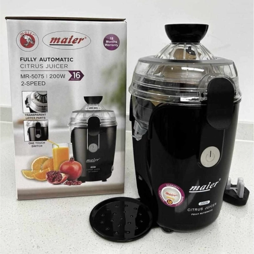 پخش آبمیوه گیری تک کاره مایر مدل MR-5075 تک و عمده کد Z2328