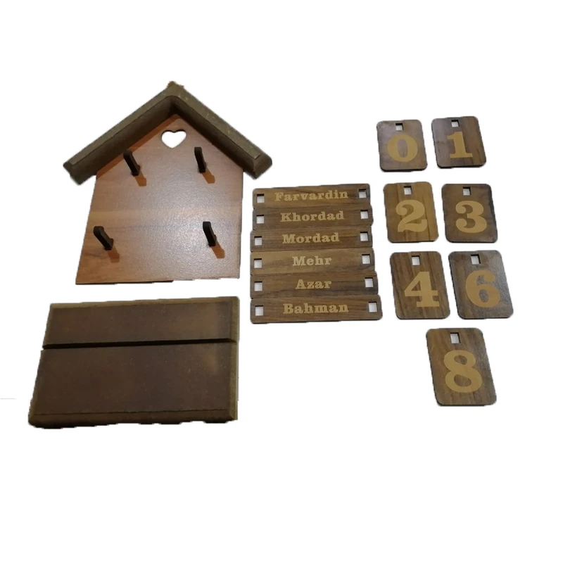 خرید-تقویم-چوبی-کد-z3429
