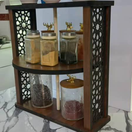 خرید استند ادویه چرخون تک و عمده کد Z3439