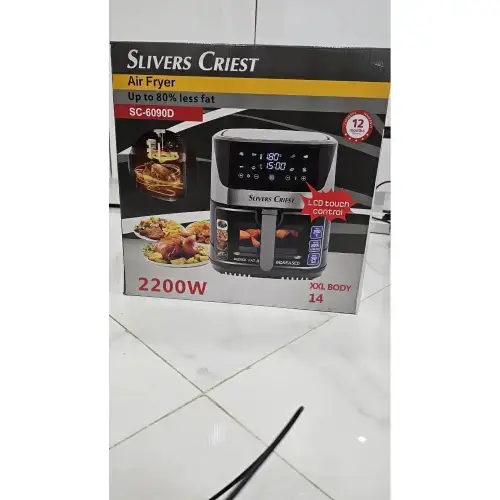 پخش سرخ کن 14 لیتری بدون روغن سیلورکرست مدل SC-6090D کد E1356 تک و عمده پخش سرخ کن 14 لیتری بدون روغن سیلورکرست مدل SC-6090D کد E1356 تک و عمده