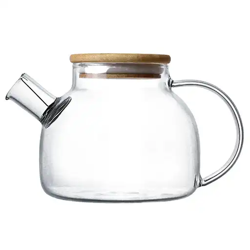 1.5L Borosilicate Teapot