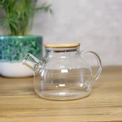 1.5L Borosilicate Teapot