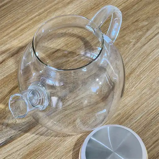 1.5L Borosilicate Teapot