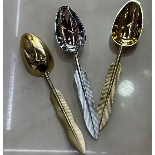 پخش-عمده-قاشق-اجیل-طرح-پر-ضخیم-تک-و-عمده-کد-l1123