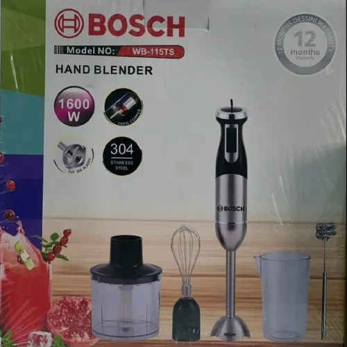 خرید گوشتکوب برقی 4 کاره بوش مدل WB-115TSتک و عمده کد G5632