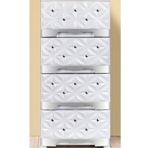 پخش دراور ۴ طبقه نگین پرگل هوم کت تک و عمده کد Z2376