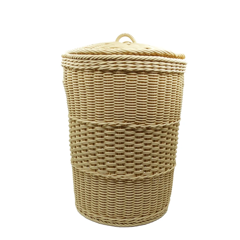 پخش سبد رخت حصیری دست بافت تک و عمده کد Z2378