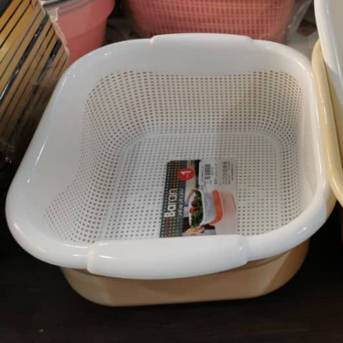 پخش آبکش و لگن چهارگوش باران سایز کوچک تک و عمده کد Z2380