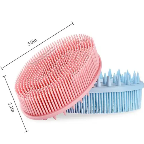 خرید لیف و سرشور سیلیکونی دو طرفه تک و عمده کد R109