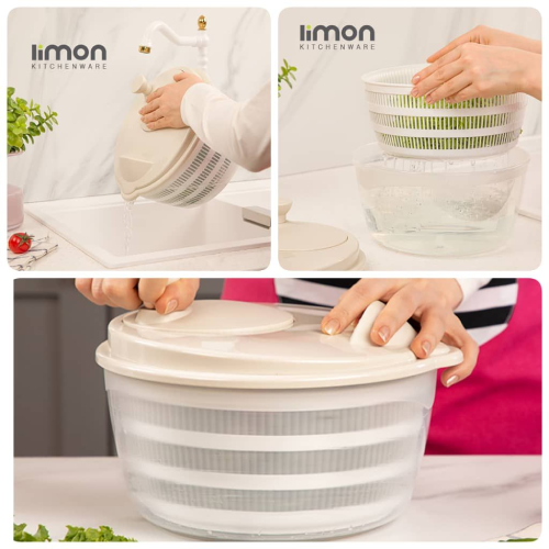 خرید سبزی خشک کن دستی لیمون مدل AT 2592 تک و عمده کد Z2385