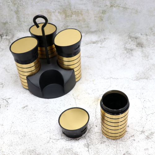 خرید جا ادویه چهار عددی گردان تایلندی بازن تک و عمده کد Z2401