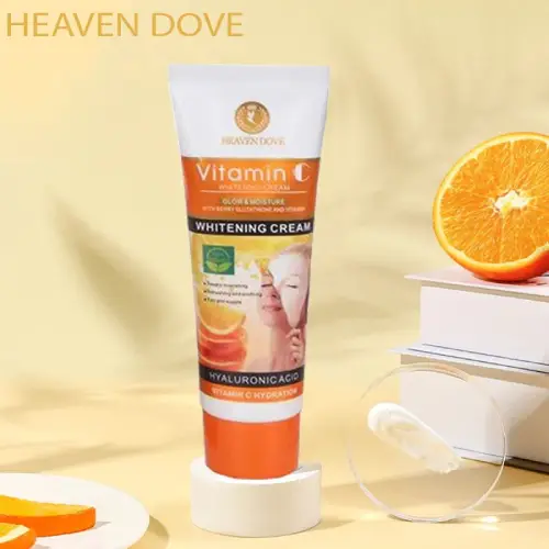 خرید کرم سفید کننده ویتامین سی هیون داو ۱۲۰ گرم تک و عمده کد R127