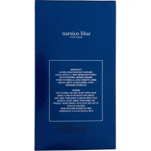 پخش ادوپرفیوم جاسپر نارسیسو بلو اینتنس 100میلی تک و عمده کد R130