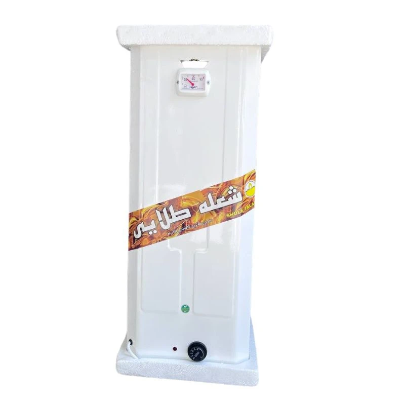 پخش آبگرمکن برقی دیواری ۶۳ لیتر شعله طلایی مدل ۸۰ تک و عمده کد Z2446