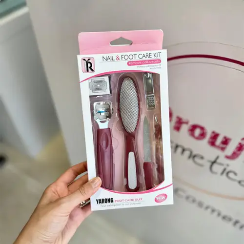 پخش  ست کامل مراقبت از ناخن و پدیکور Yaron  تک و عمده کد R142