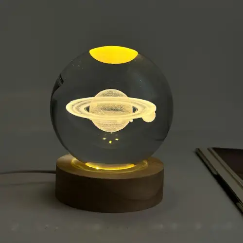 پخش-چراغ-خواب-کریستالی-طرح-زحل-3d--کد-r158