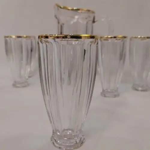 خرید لیوان شیشه ای تک و عمده کد B463