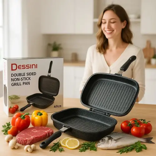 خرید تابه دوطرفه دسینی تک و عمده کد B491