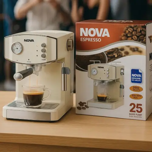 پخش اسپرسوساز NOVA مدل NCM‑186 تک و عمده کد B500