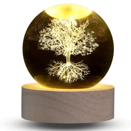 خرید-چراغ-خواب-کریستالی-طرح-درخت-زندگی-3d-کد-r159