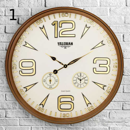 خرید ساعت دیواری 3 موتوره والرین تک و عمده کد Z2573