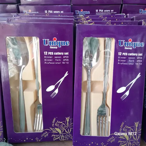 خرید-ست-قاشق-و-چنگال-یونیک-کد-e1447-تک-و-عمده