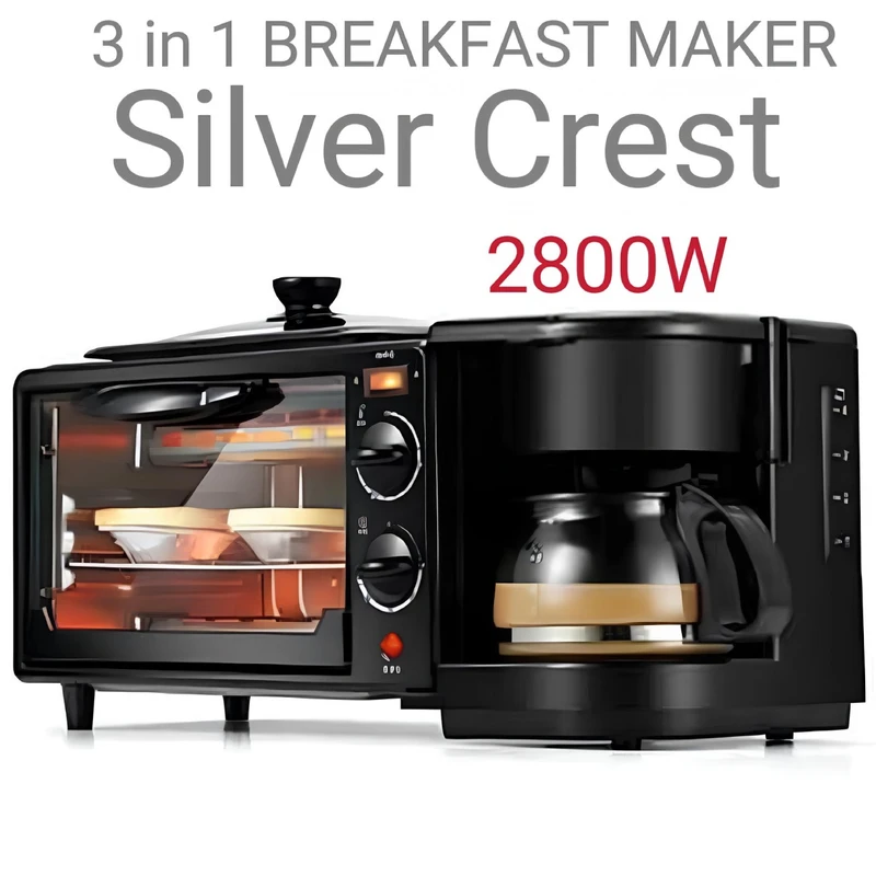 پخش صبحانه ساز ۳ کاره سیلورکرست مدل SC206 کد E1470 تک و عمده