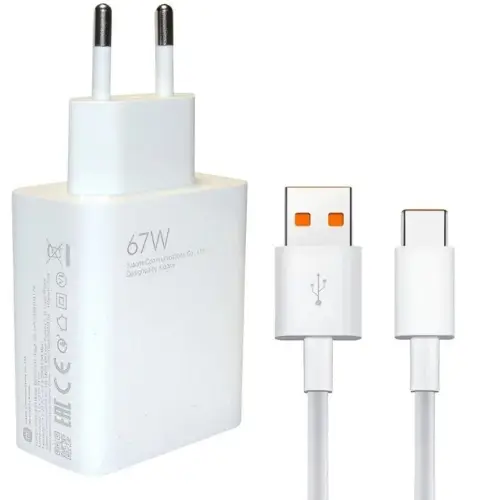 پخش شارژر شیائومی مدل 67W تک و عمده کد B506