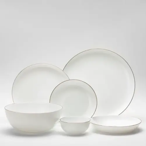 پخش محصولات ارکوپال  لب طلا گرد 26تیکه تک و عمده کد R180