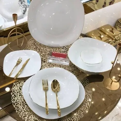 خرید-محصولات-ارکوپال-چهار-گوش-لب-طلا-26-تیکه-کد-r181