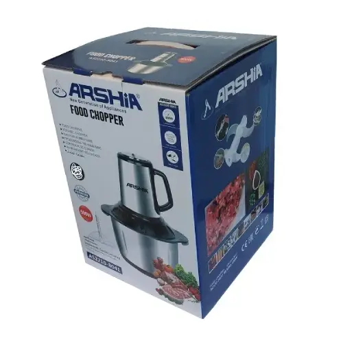 خرید خردکن عرشیا 4 لیتری مدل AS22108041 کد E1495 تک و عمده