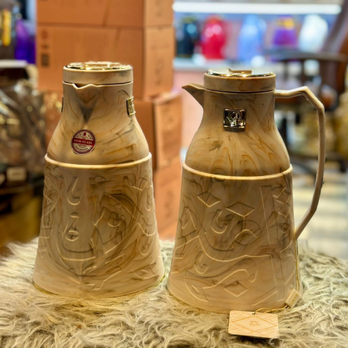 خرید فلاسک جفتی یک لیتر برند الحمید امارات تک و عمده کد Z2651