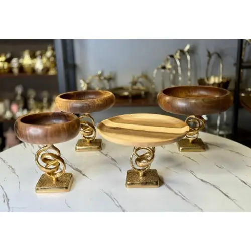 پخش سرویس پذیرایی 4 تیکه زنجیره ای کد E1506 تک و عمده