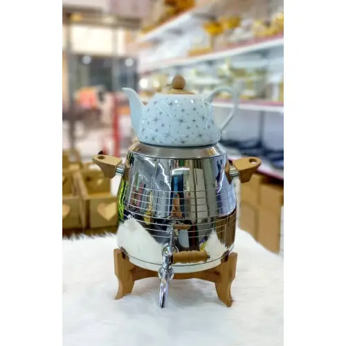 خرید کتری قوری شیردار کد E1511 تک و عمده