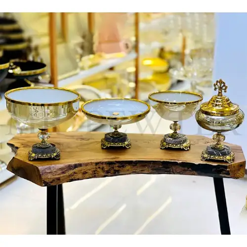 پخش سرویس پذیرایی طرح کریستال کد E1516 تک و عمده