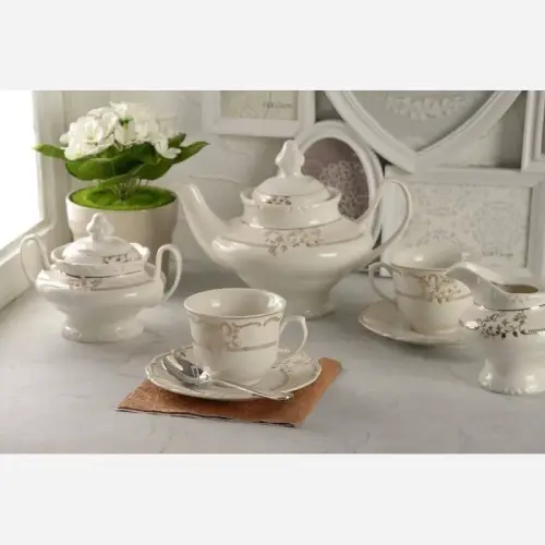 خرید سرویس چینی بُن چاینا ایزابل کد E1519 تک و عمده