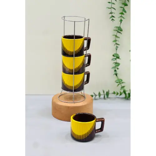 پخش-فنجان-قهوه-خوری-شیار-دار-کد-e1528-تک-و-عمده